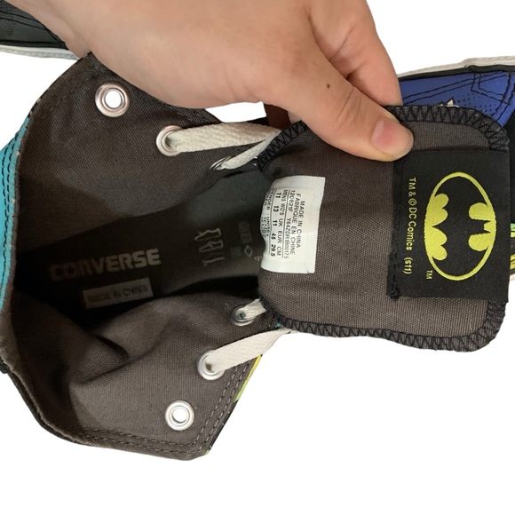 Converse DC Comics Batman High-Top Sneakers - Picture 8 of 9